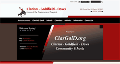 Desktop Screenshot of clargold.org